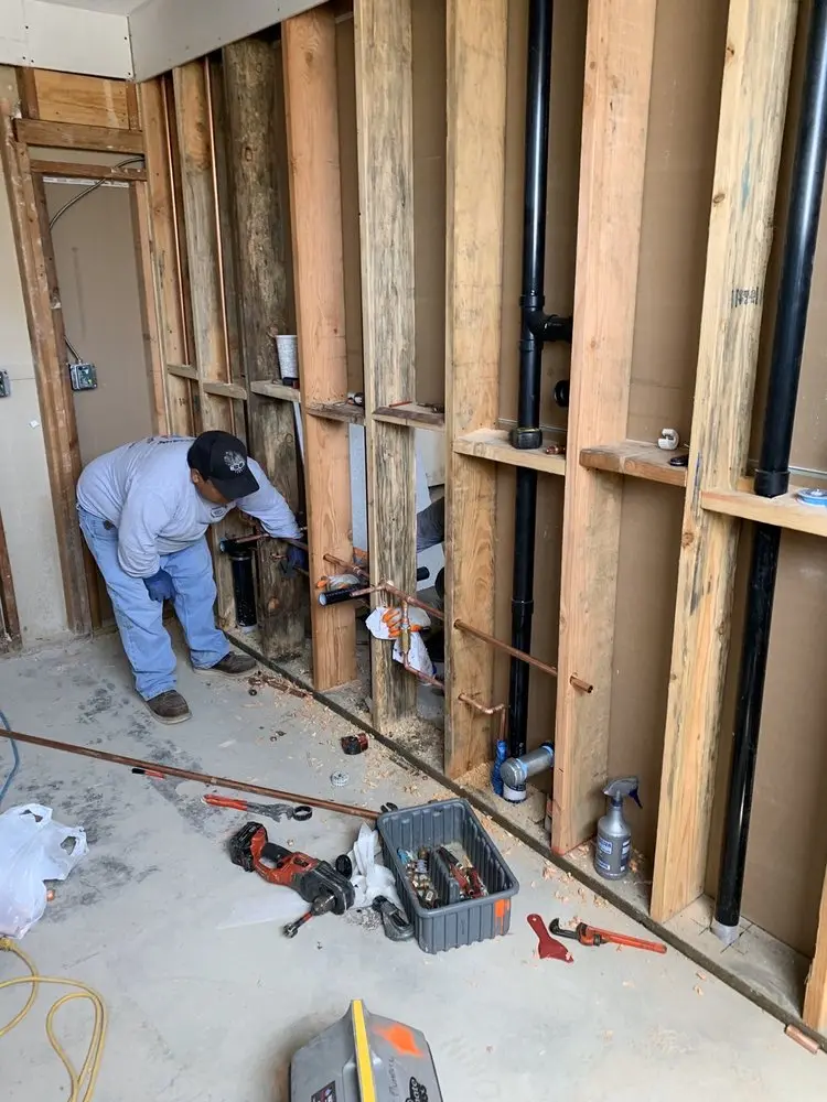 Commercial rough-in plumbing for Water Heater Replacement in Downtown Jersey City